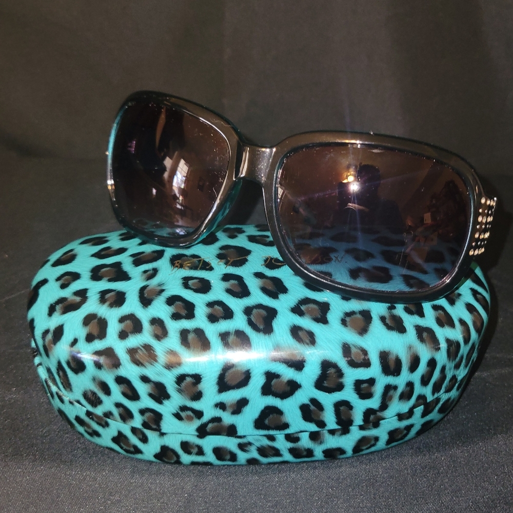Matching sunglasses and case